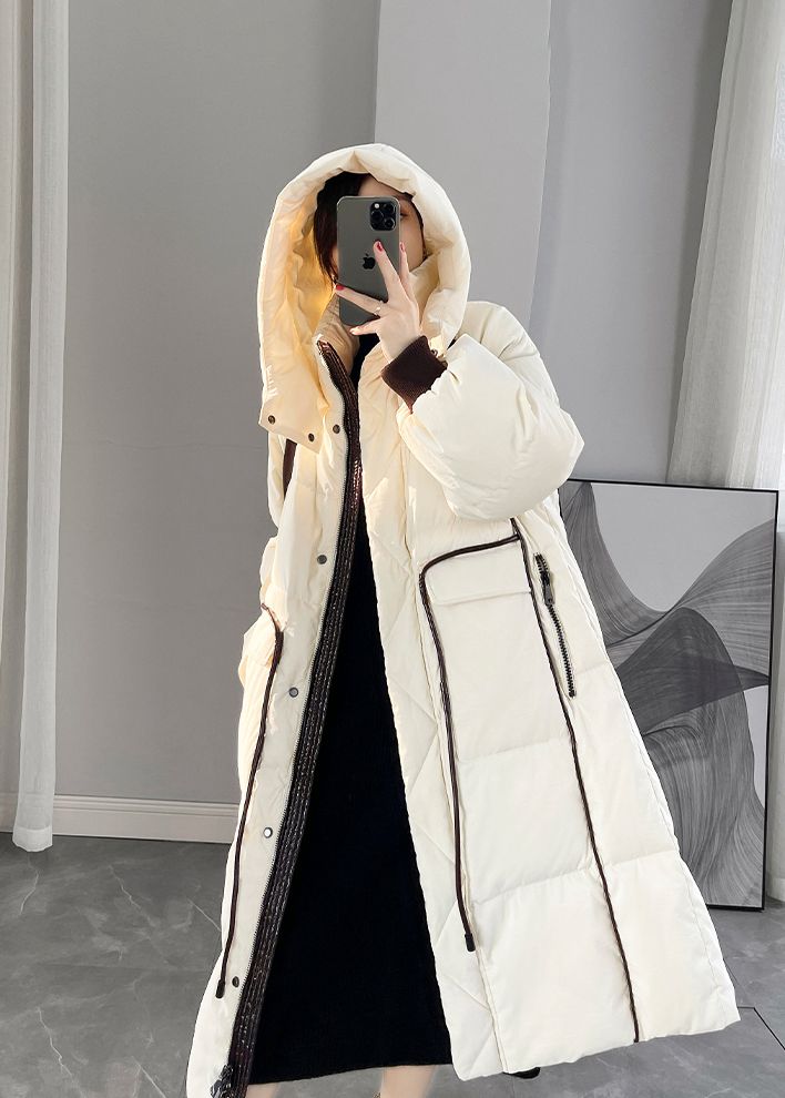 Melinda Hooded Lantern Sleeve Down Coat | Winer Outerwear – Vivian