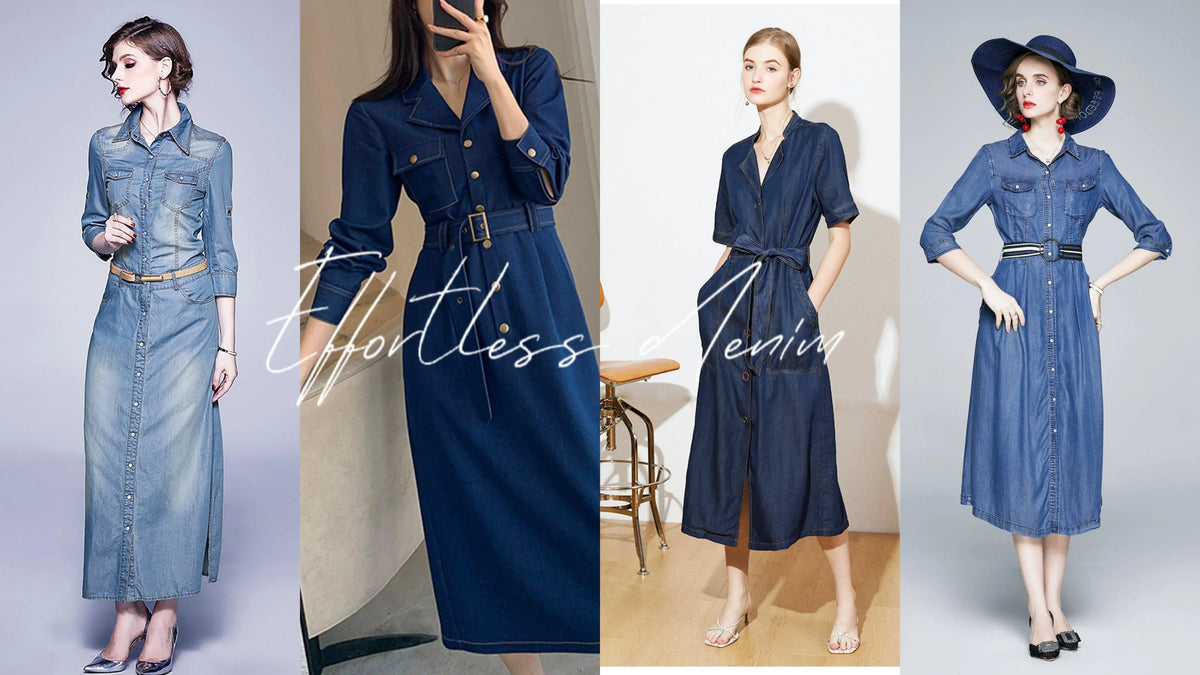 Denim Dresses: Effortless Style Redefined