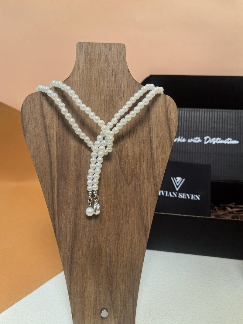 Elegant Elegant Imitation Pearl Beaded Necklace