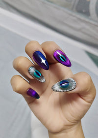 Vivian Seven press on nails