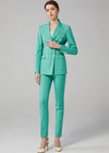 Vivian Seven Womens Blazer Pants Set