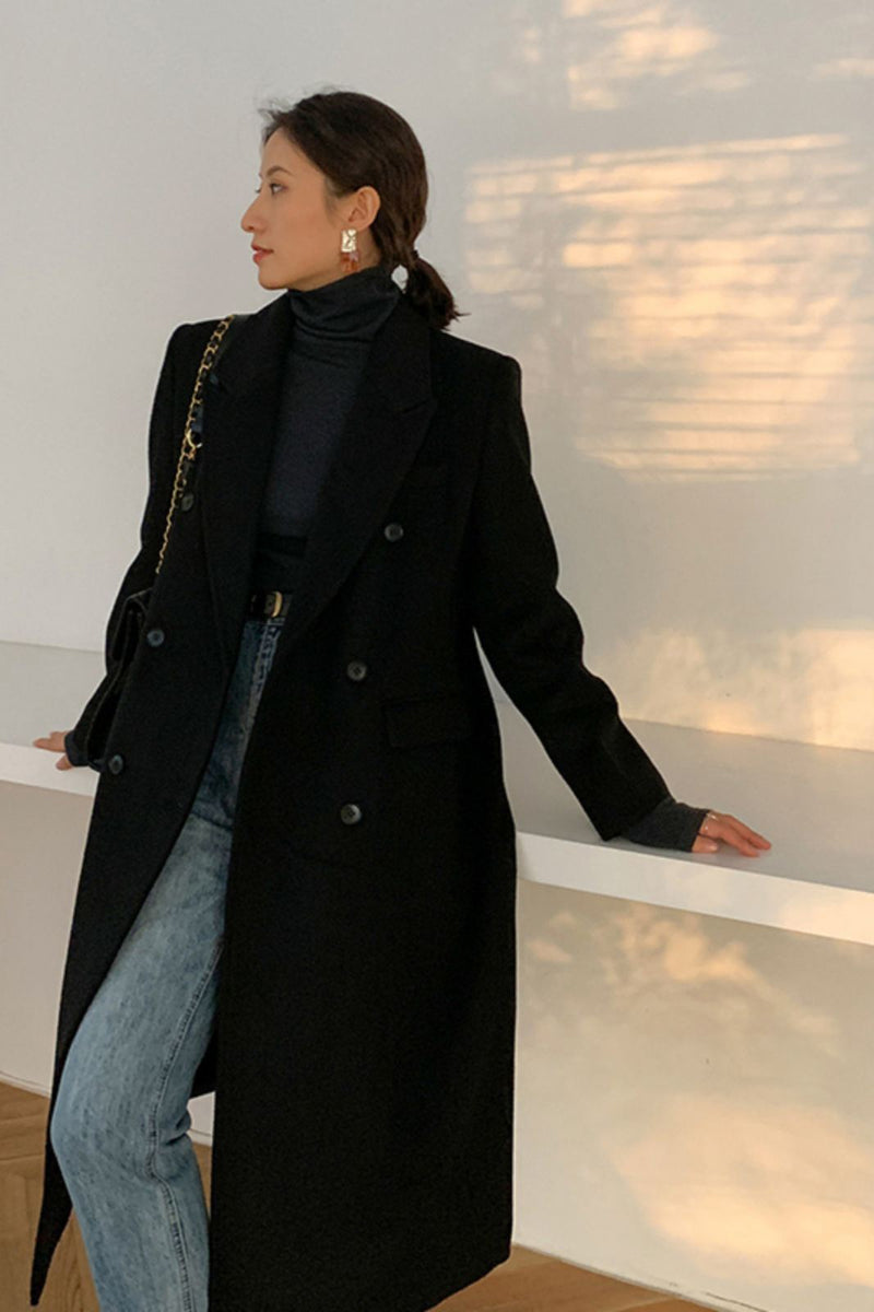 black long coat ladies