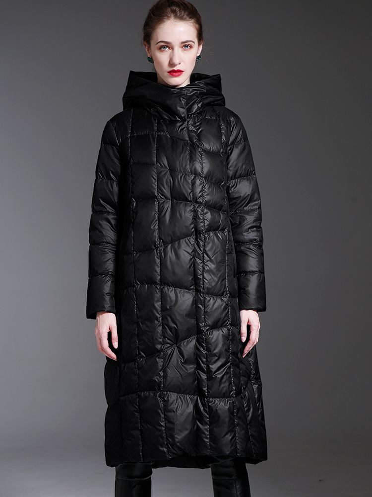 Women's Winter Chelsea Hooded Down Puffer Long Coat