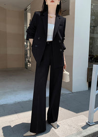 black blazer Pants Suit set