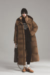 long down coat women