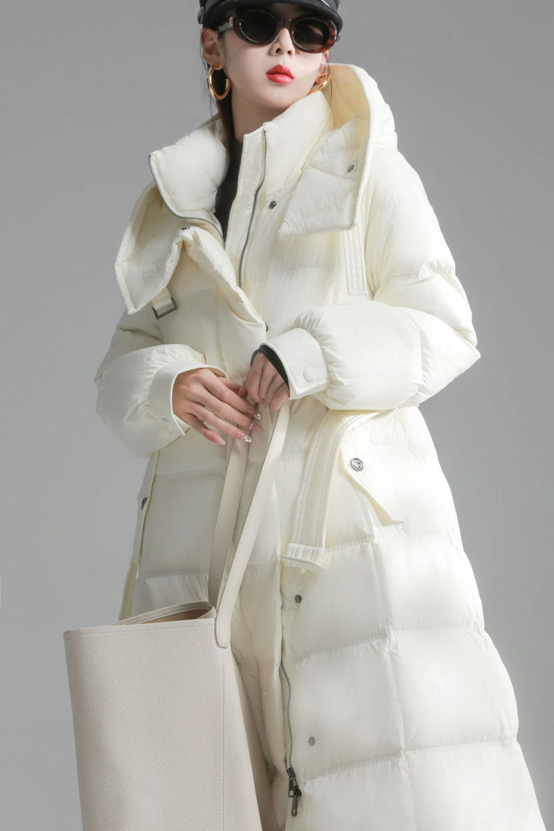 long down puffer coat