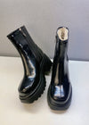 black snow boots for women