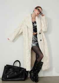 fur fleece coat