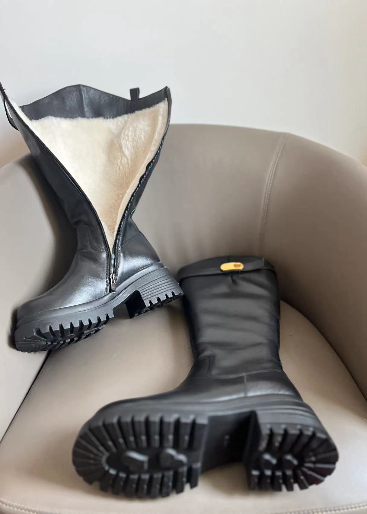 wool lined dress boots Men Wool Lined Warm Chelsea Ankle Boots Genuine... From Factory Leathershoesformen, Bulk Rs.14,593.04
