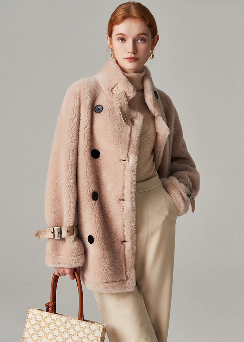 Wool Fleece Coat