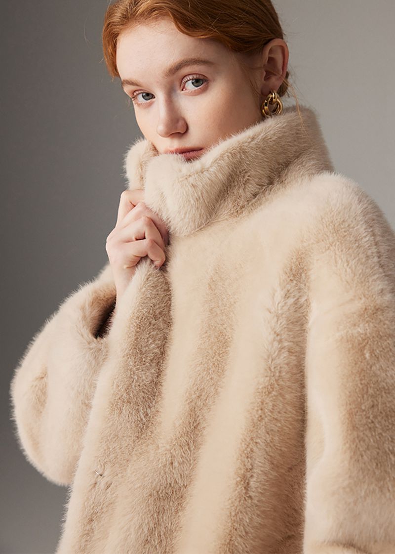 fur overcoat