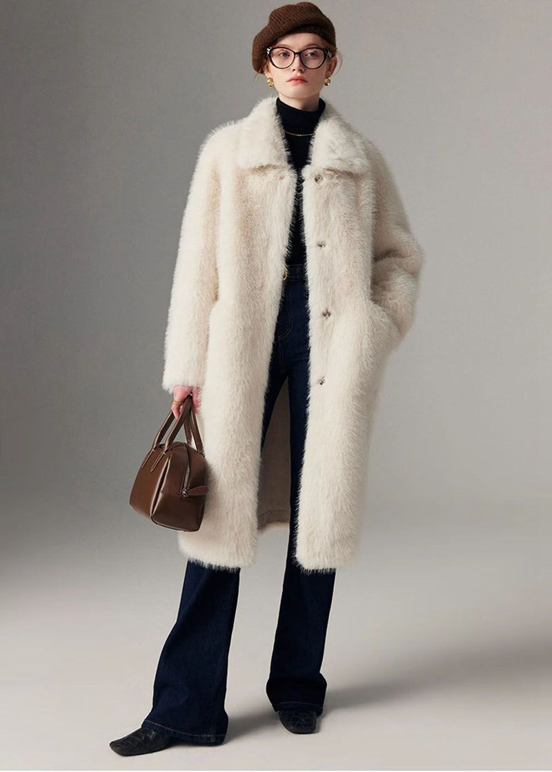 fur overcoat for women