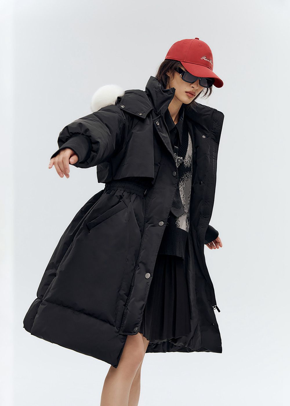 black down coat