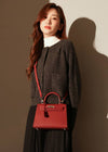 red leather crossbody bag