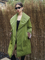 Green Down Coat