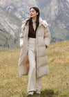 Women's Hooded Quilted Down Puffer Coat