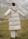 Women's Hooded Quilted Down Puffer Coat