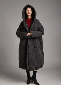 Relaxed Fit Storm Flap Hooded Down Puffer Parka