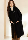 Women's Maia Spread Collar Double Face Wool Coat