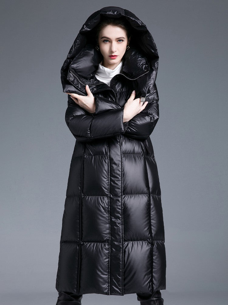 Women's Winter Sadie Hooded Down Puffer Long Coat