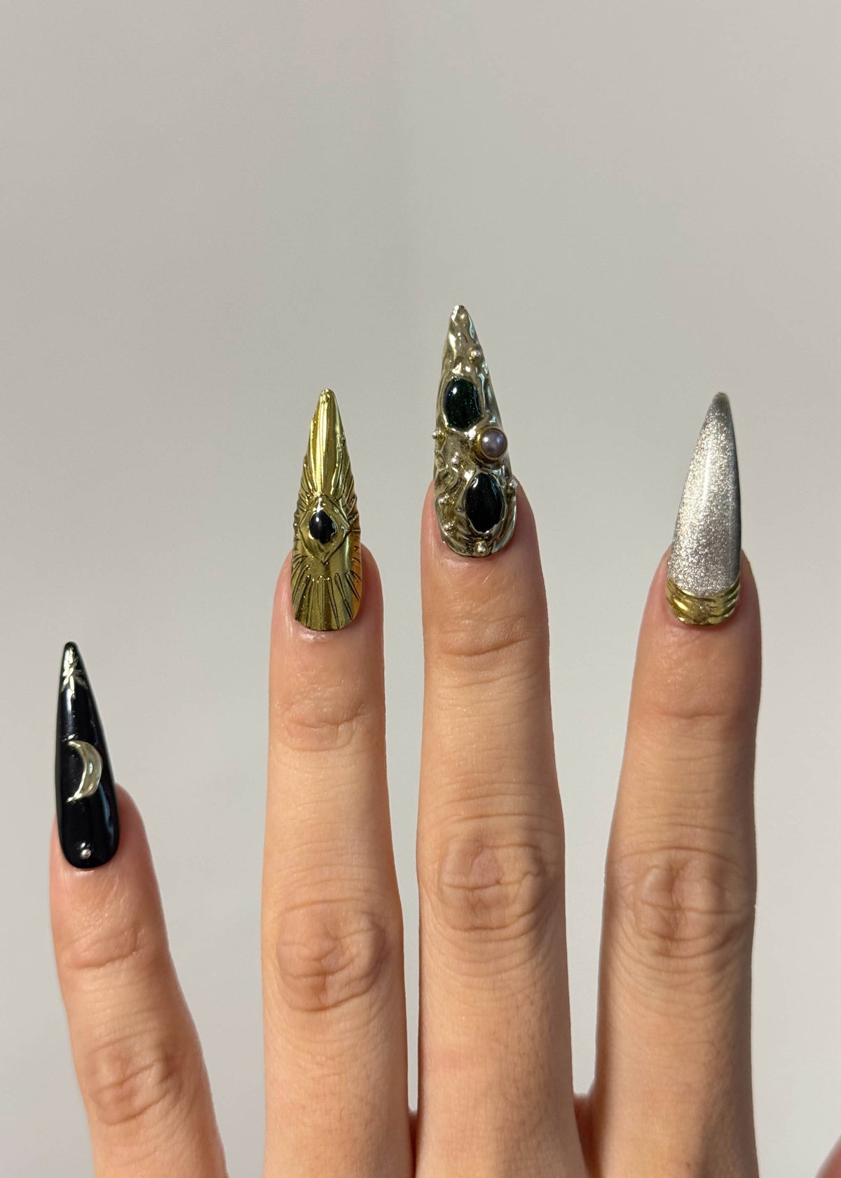 Handcrafted nails