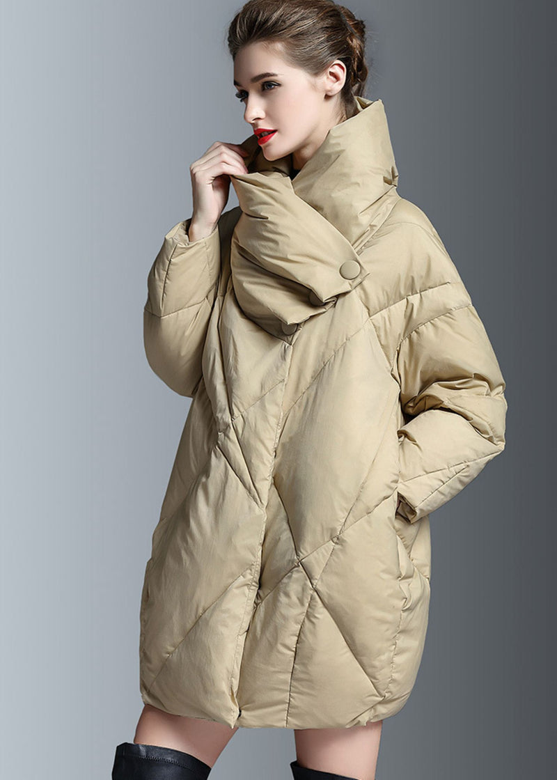 Women's Winter Utility Collar Cocoon Down Puffer Coat