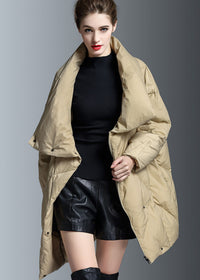 Women's Winter Utility Collar Cocoon Down Puffer Coat