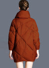 Women's Winter Utility Collar Cocoon Down Puffer Coat