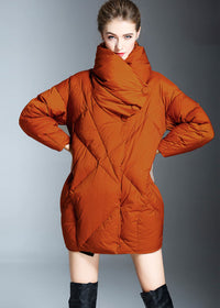 Women's Winter Utility Collar Cocoon Down Puffer Coat