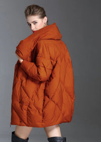 Women's Winter Utility Collar Cocoon Down Puffer Coat