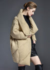 Women's Winter Utility Collar Cocoon Down Puffer Coat