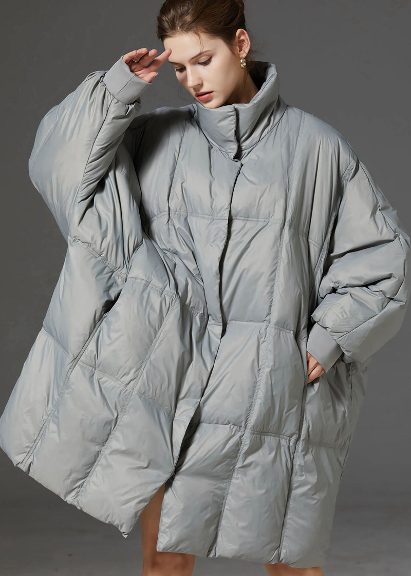 Women's Winter Oversize Stand Collar Down Puffer Coat