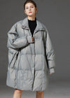 Women's Winter Oversize Stand Collar Down Puffer Coat