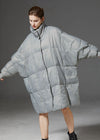 Women's Winter Oversize Stand Collar Down Puffer Coat