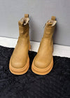 brown snow boots women