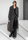 gray wool coat