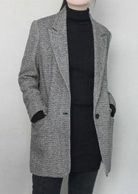 Damen-Blazer mit einem Knopf, korallenfarbener asymmetrischer Blazer-Anzug, grauer Blazer-Anzug, Business-Kleidung, sexy Bürokleidung, Frühlings-Herbst-Anzug, Mantel, Hochzeitsanzug