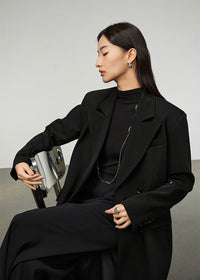black trench coat for women