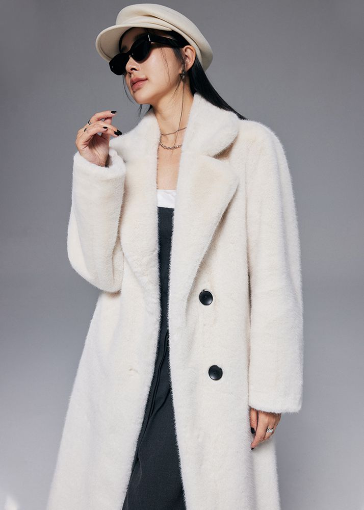 Fur overcoat