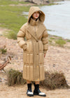 Vivian Seven Winter Long Down Puffer Coat