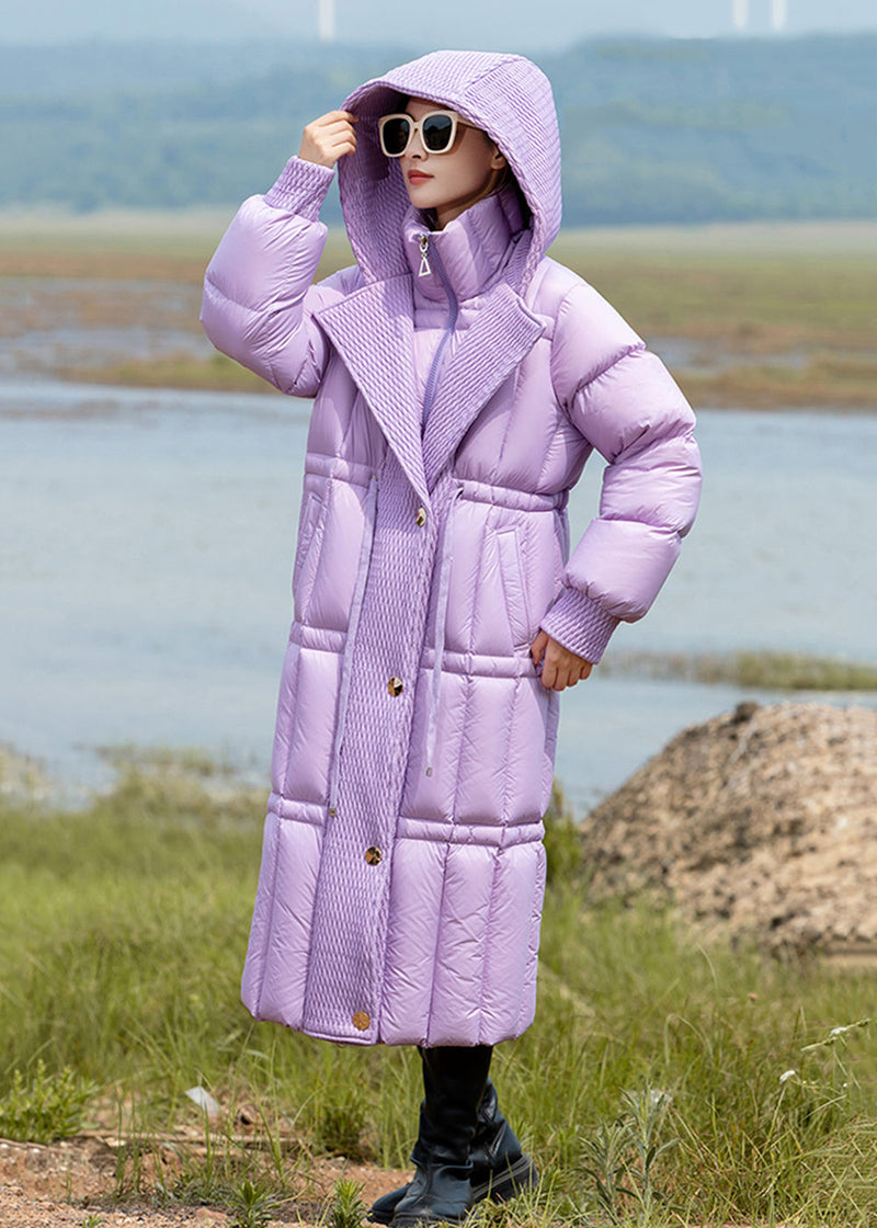 Violet Long Down Coat
