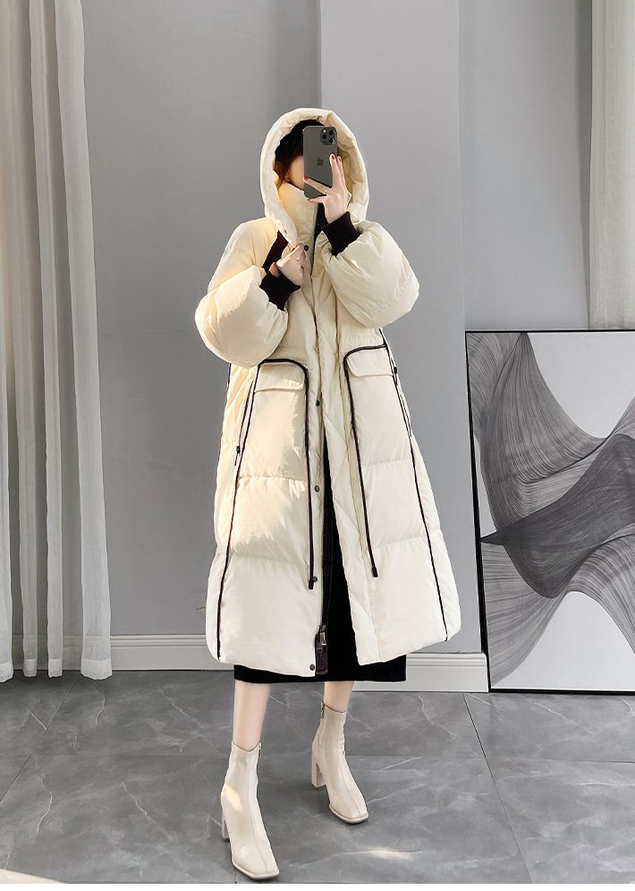 Melinda Hooded Lantern Sleeve Down Coat | Winer Outerwear – Vivian