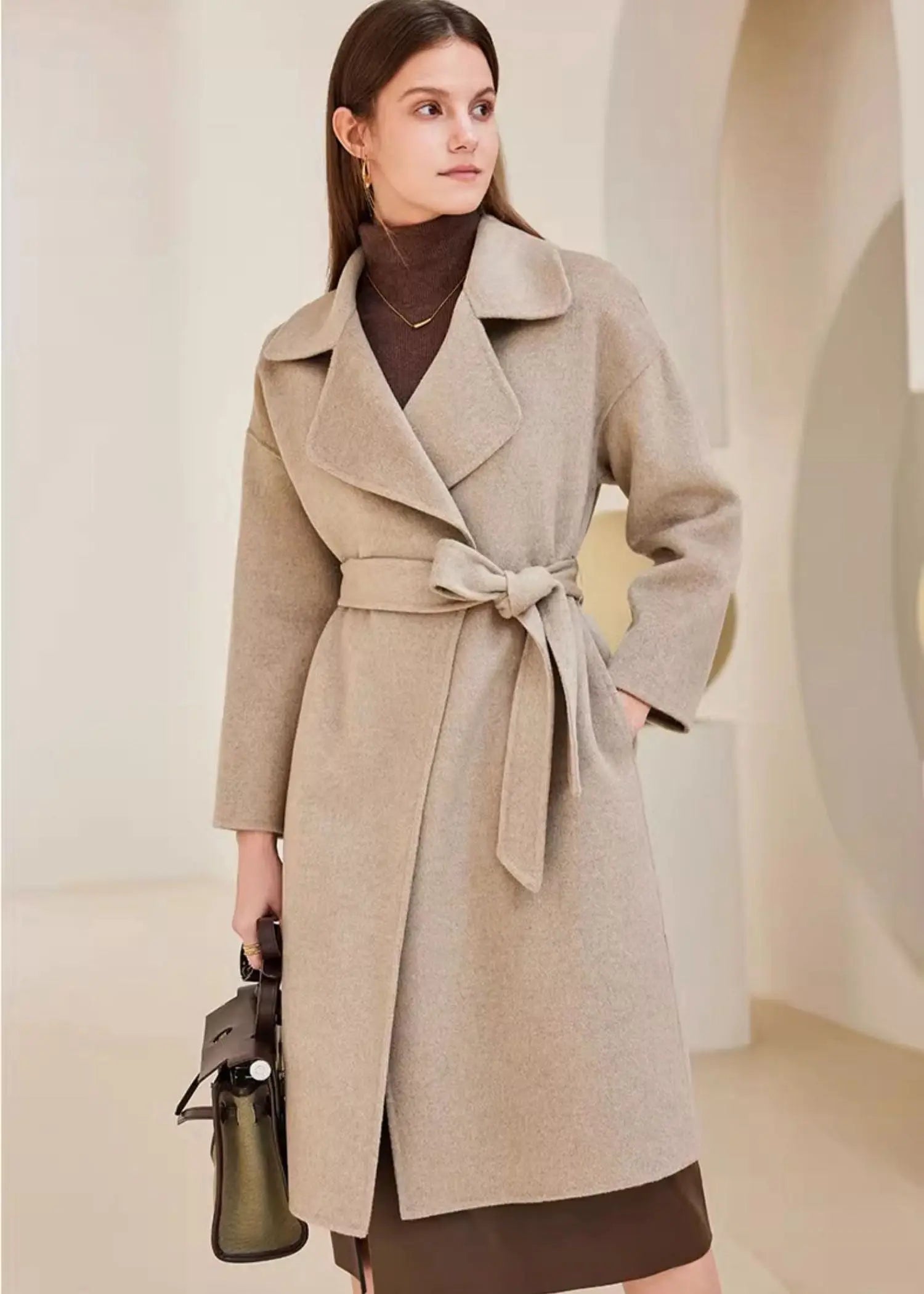 Vivian Seven Womens Wool Coat