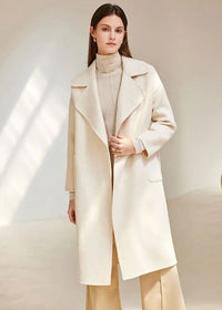 Ivory Wool jacket Women