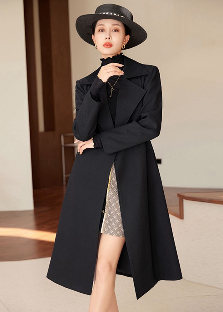 Belted Trench Coat S / Black Belted Trench Coat S / Black