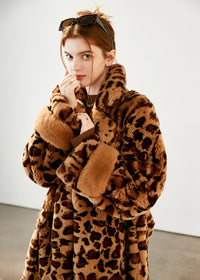 Leopard Brown Coat