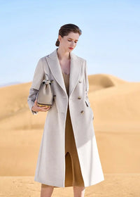 Womens Wool Midi Coat