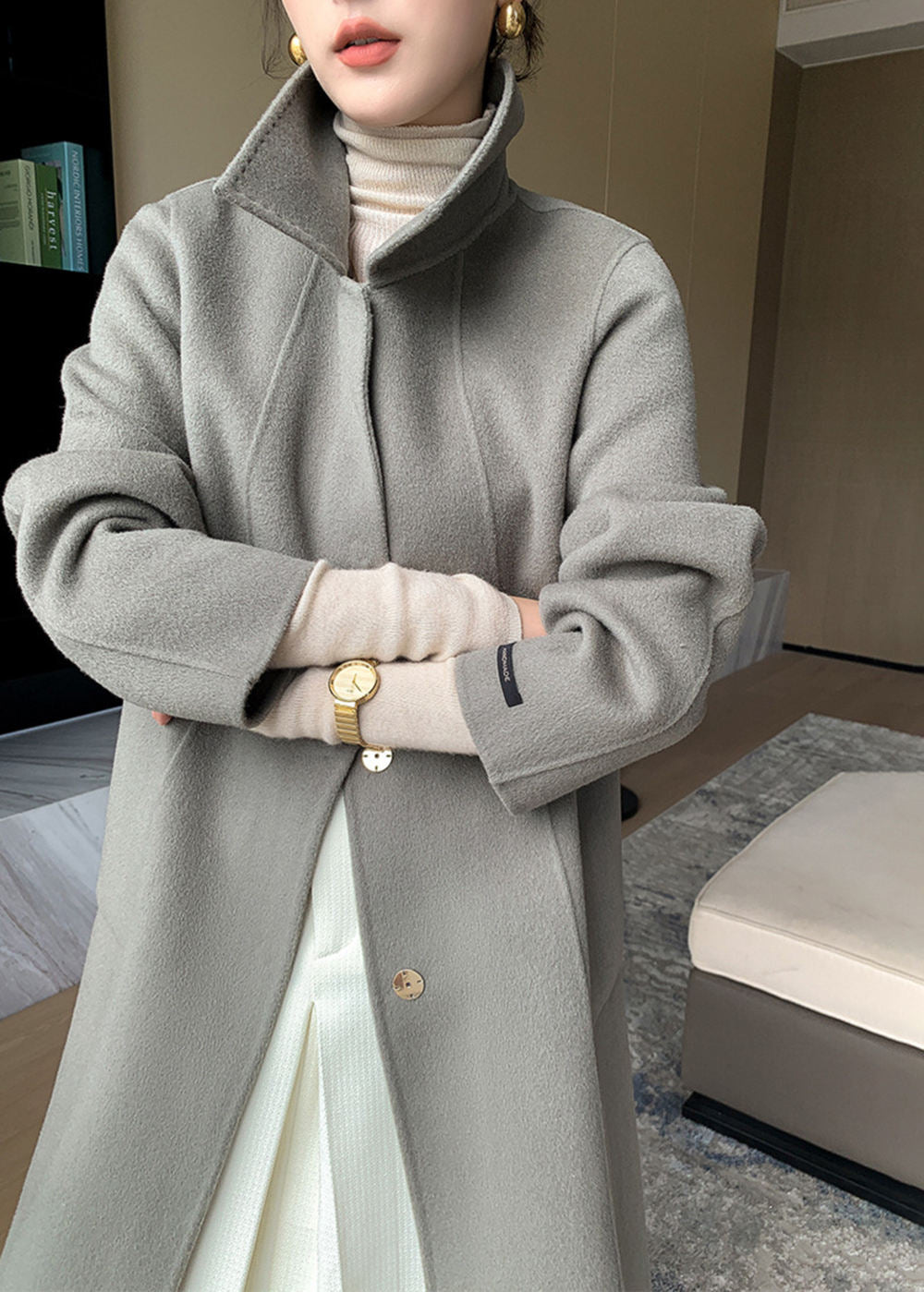 Walk This Way Double Face Wool Coat – Vivian Seven