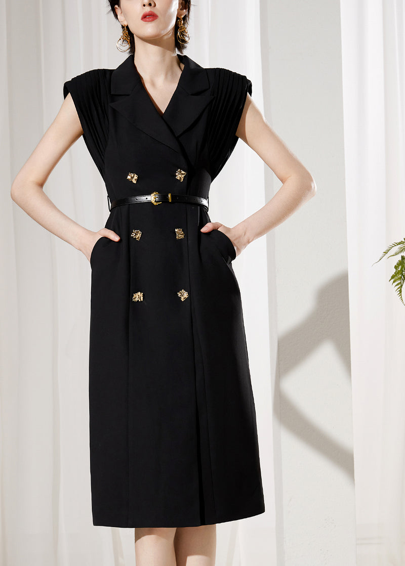 black dress by Vivian Seven