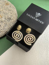 Women&#39;s Swirl Acrylic Drop Statement Earrings